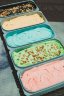 Мороженое Horeca: Арахисовое с арахисом и карамельной прослойкой